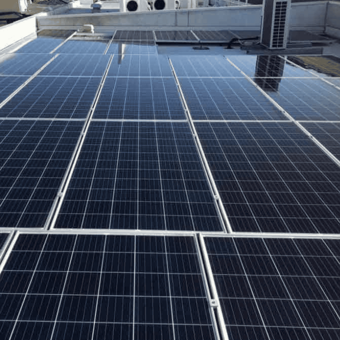 Clean Solar Panels (After Image)